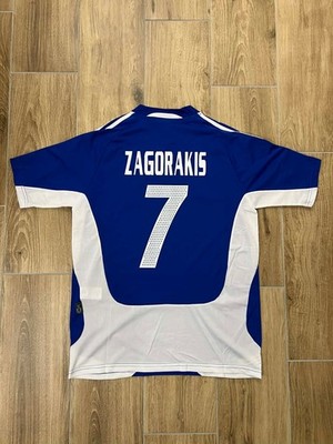 Greece Euro 2004 Away Shirt - Zagorakis #7 - NEW WITH TAGS - Size
