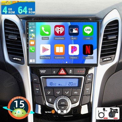 4+64GB Carplay Android 15 Autoradio Für Hyundai i30 GD 2012-2016 GPS Navi FM SWC