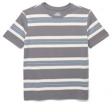 Wonder Nation Boys Short Sleeve Striped Tagfree Crew Neck Tee NWT XS 4-5
