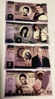 Queen Collectable Novelty Banknotes Set Of Four Notes.