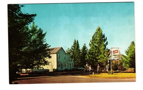 Evergreen Store, Cable Wisconsin vintage postcard unposted