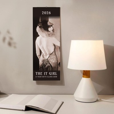 2027 Clara Bow Wall Calendar   Hollywood Icon & Roaring Twenties, 5.5x16.5''