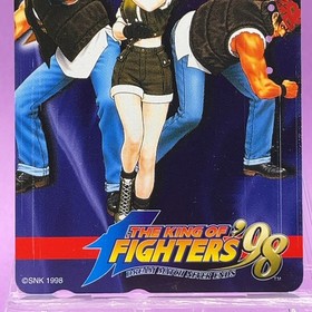 The King of Fighters 98 Phone Card Leona Ralf Clark SNK Neo Geo Fighting Game Jp