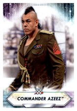 2021 Topps WWE #145 Commander Azeez RC - WWE