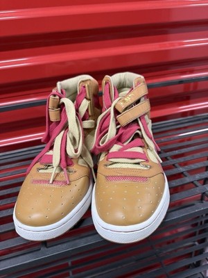 Puma Sky II Hi Women s 8.5 Tan Pink High Top Retro Sneakers Puma Contact Sole