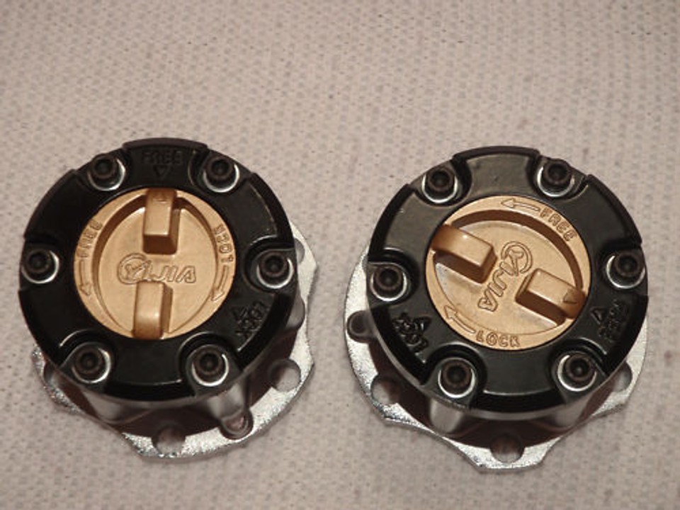 Free Wheel Hubs For Toyota Landcruiser 75 78 79 105 Series - Front, 6 Cyl, ROK Brand