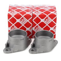 2X febi 23690 FederbeinstüTzlager Domlager FüR Ford Fiesta V MK5 Fusion Hinten