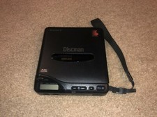 Genuine OEM Sony Personal CD Player D-66 Mega Bass UNTESTED