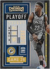 2020-21 Panini Contenders CARIS LEVERT PLAYOFF TICKET PARALLEL #29 PACERS /249