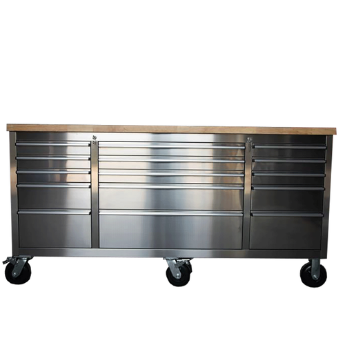 High-Quality 1.8M x 1M LARGE Stainless Steel Island Workbench- GTX-18Island - Picture 2 of 16