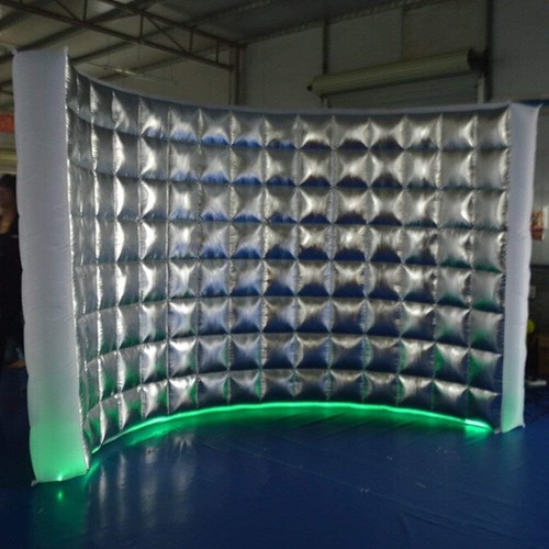 Photomaton gonflable mur avec toile de fond soufflante pour fête d'événement mariage119x59x91'' - Photo 49 sur 68