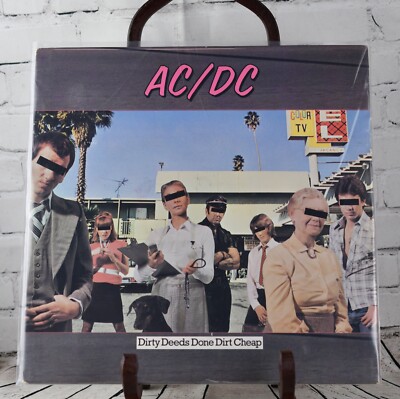 AC/DC - Dirty Deeds Done Dirt Cheap, 12'' LP/Vinyl Album, 1981