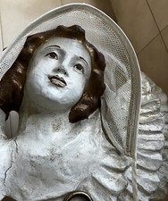 antique VICTORIAN EDWARDIAN exquisite CROCHET LACE BONNET, SLEEP CAP or SNOOD...