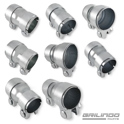 Universal Auspuff Reduzierungsstück Adapter Rohrverbinder  40-50mm, 50-60, 60-80