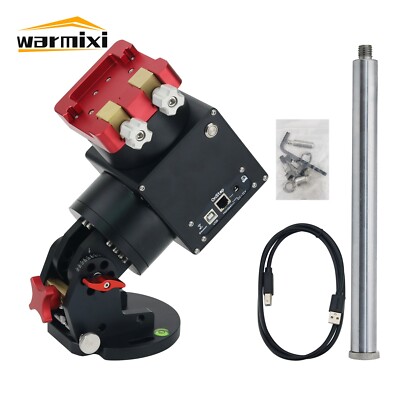JUWEI-17 Black Harmonic Telescope Equatorial Mount with Dovetail Groove