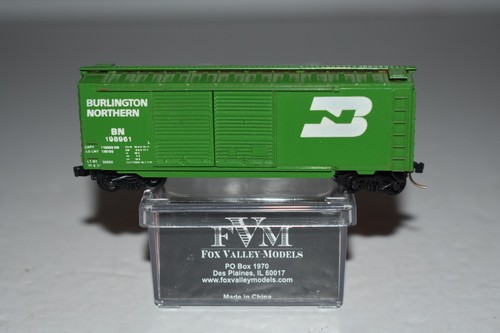 Coche de carga doble puerta Kadee Burlington Northern 40' escala N 198961 C44248 | Zustand: Used