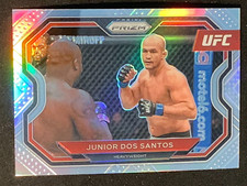 JUNIOR DOS SANTOS  #131 - 2021 PANINI PRIZM UFC - SILVER PRIZM PARALLEL