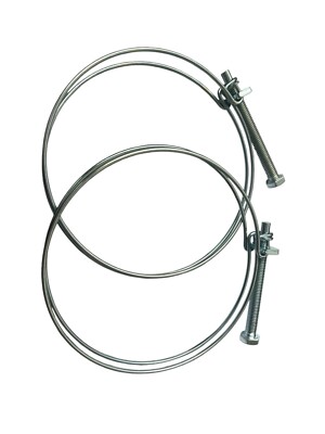 Doppeldrahtschieberklemme 123-130mm (o-stk)