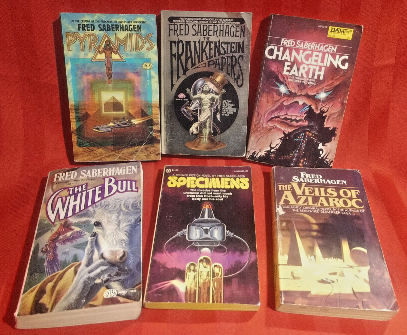 Lot of 6 Fred Saberhagen science fiction novels (Vintage-Nice!)