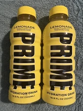 Prime Hydration Drink Lemonade TWIN PACK (2ct) (LIMITED EDITION) NEW FLAVOR