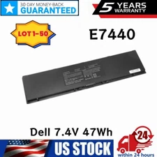 Lot E7440 34GKR 3RNFD Battery For Dell Latitude 14 7000 E7450 E7420 PFXCR