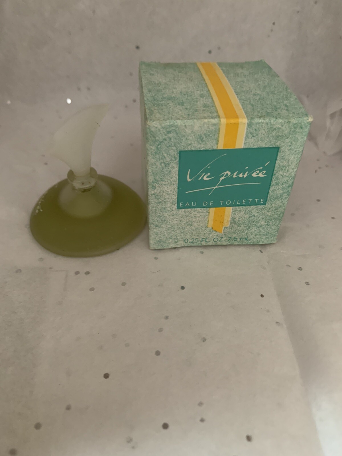 Vintage Yves Rocher mini Vie Privee EDT Travel Size 0.25 fl oz 7.5 Ml ...
