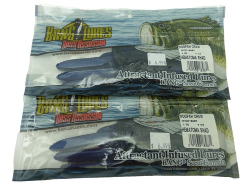 Bass Assassin Bang Lures Assortment With Bass Free Bass Assassin Jigs | eBay