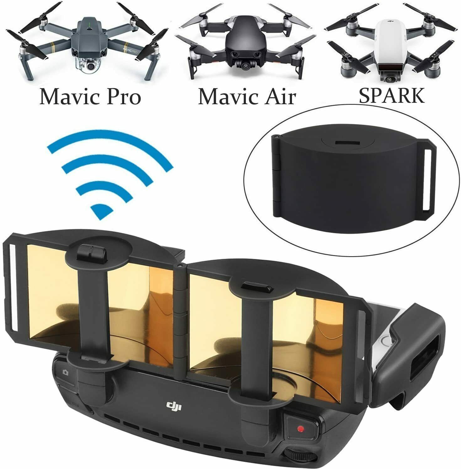 DJI Drone Antenna Signal Booster Range Extender For DJI Mavic SE, Pro, Air, Mini-image