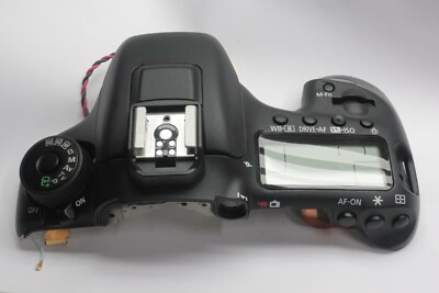 90% CANON EOS 7D Mark II 2 Top Cover Parts Without Dial Switch CG2