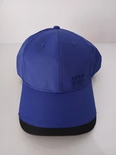 Perry Ellis Portfolio Logo Men's Adjustable Blue Baseball Cap Brand New