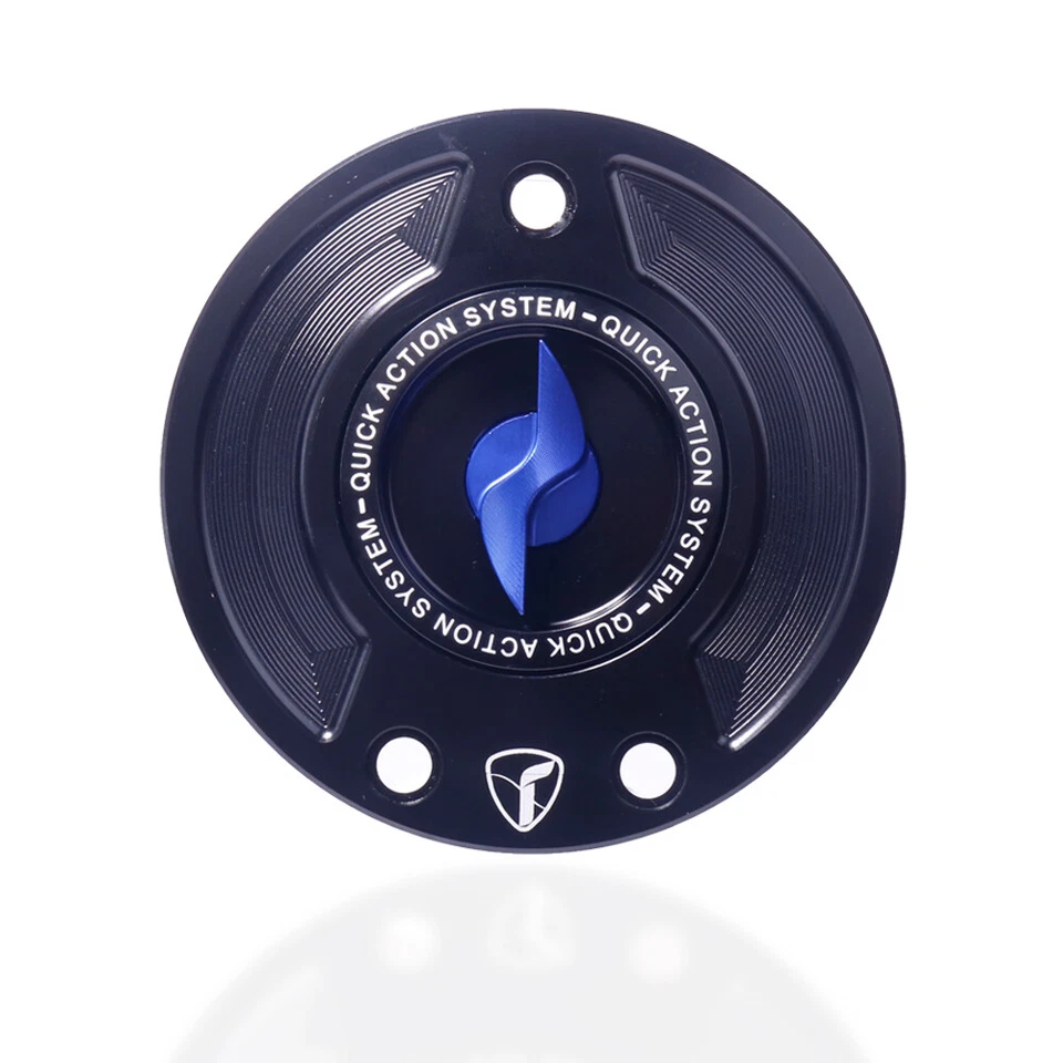 Cubierta de tapa de tanque de combustible para BMW R1200GS 2010-2021 R1200R 2006-2014 F800R 09-2014 Foto 3 de 4