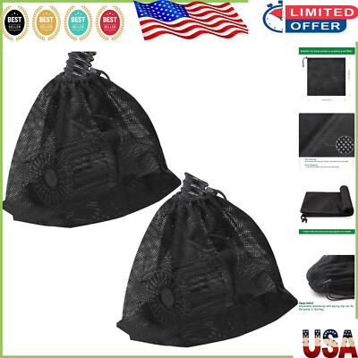 Premium Nylon Pump Barrier Bag Set - 2 Pcs, 12.2'' x 15.9'' for Maximum Protection