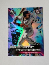 2019 CARTER KIEBOOM BOWMAN PLATINUM PRISMATIC PRODIGIES #PPP-14 NATIONALS 