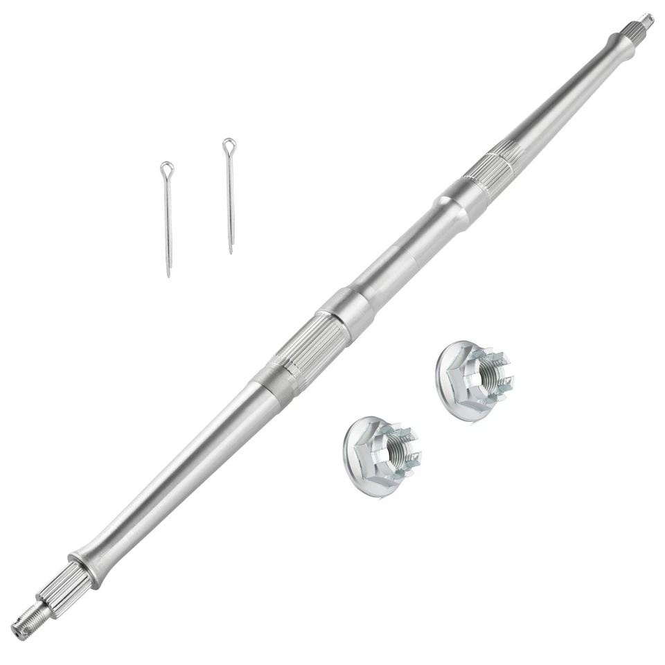 Eje de rueda trasera y tuercas para Yamaha Raptor 700 700R YFM700 YFM700R 2006-2025 Foto 2 de 4