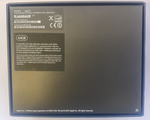 Apple TV - A1625 64GB - Fast Delivery - Picture 2 of 3