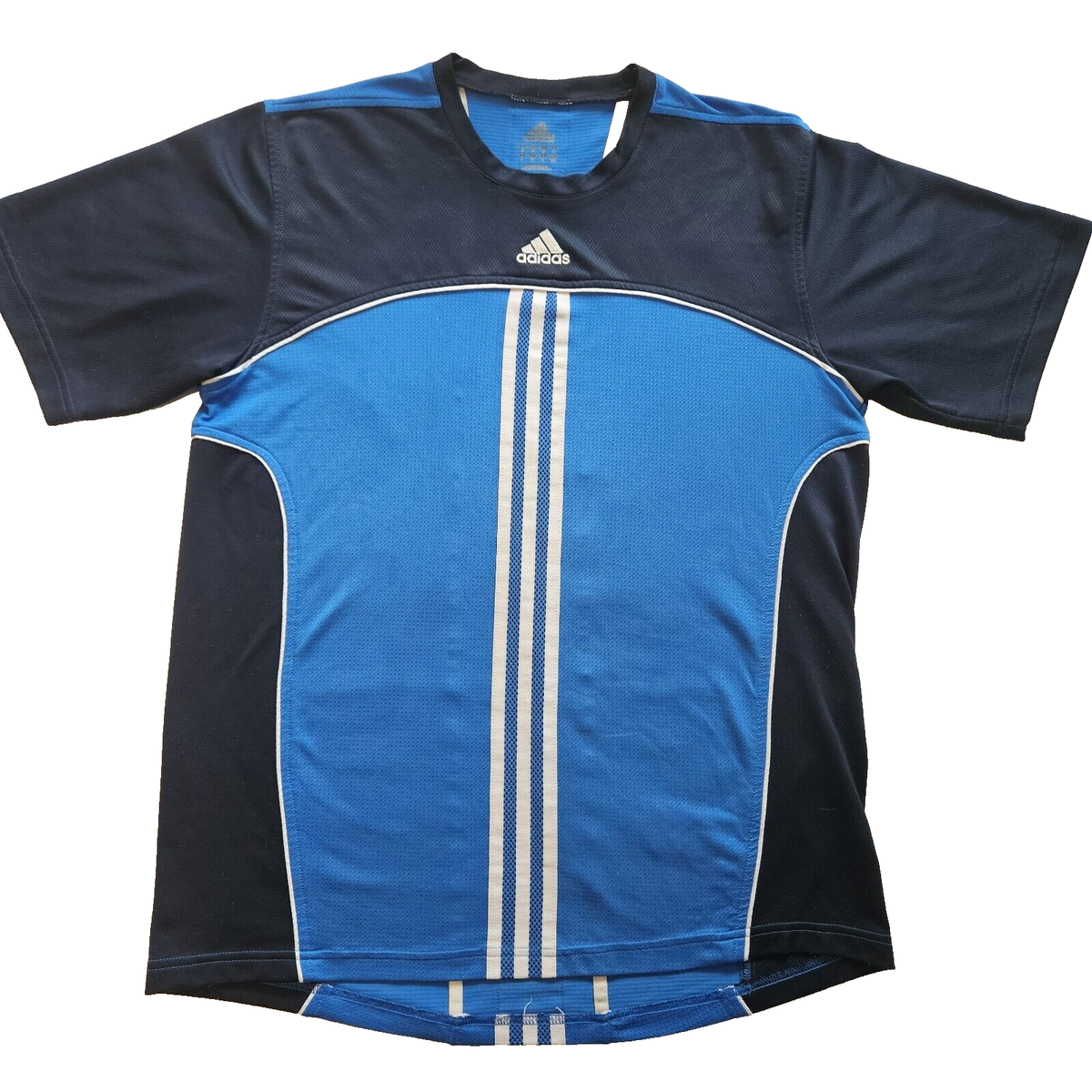 ◯adidas 00s velour jersey set up◯ ADIDAS 2000s FOOTBALL SHIRT SOCCER JERSEY LONG SLEEVE sz XL
