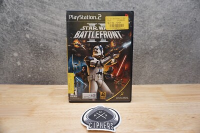 Star Wars: Battlefront II (PlayStation 2 PS2) Tested & No Manual