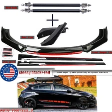For CHEVROLET Chevy Front Bumper Lip Chin Spoiler Body Kit Splitter Side Skirt
