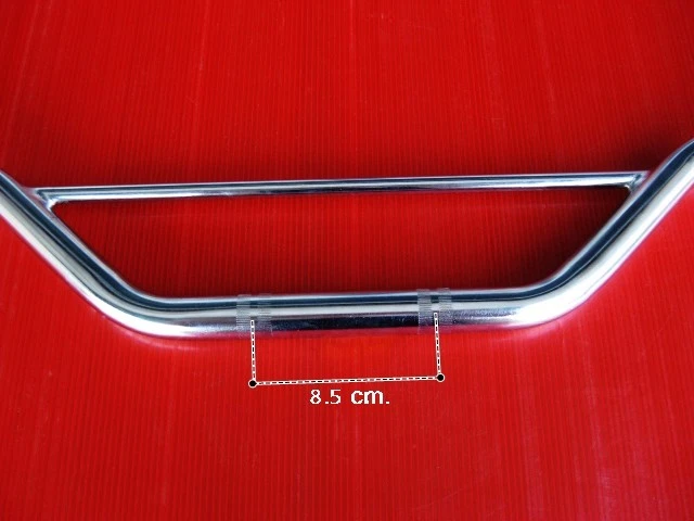 Fit HONDA MTX125 MTX200 MTX CHROME HANDLE BAR BRAND NEW #BI2806# - Image 2 of 4
