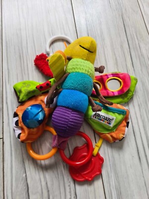Lamaze L27024A Freddie das Glühwürmchen Baby Spielzeug Aktivität Stofftier Rassel 