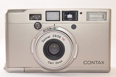 Contax Tix Point & Shoot APS Film Camera Silver from Japan 2502014
