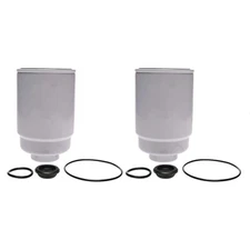 2Pcs TP3018 FOR DURAMAX FUEL FILTER Replace For GM 12664429 12646512 TP3012