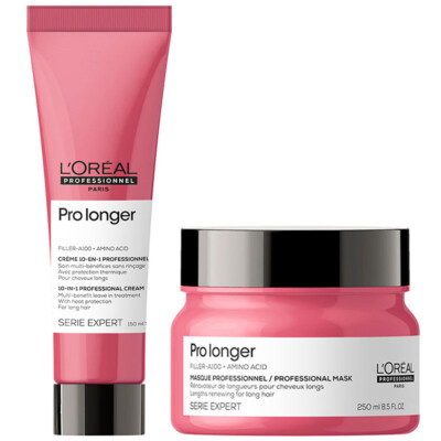 Loreal Pro Longer - Professionnel Serie Expert Leave-In 150ml + 250ml Maske
