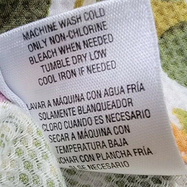 Falda Jaclyn Smith Mujer Talla 20W Multicolor Floral NUEVA Foto 3 de 4