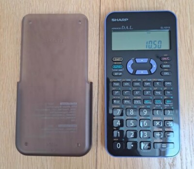 Sharp Advanced Taschenrechner D.A.L EL-531XH Scientific GSCE A-Level + mit Abdeckung