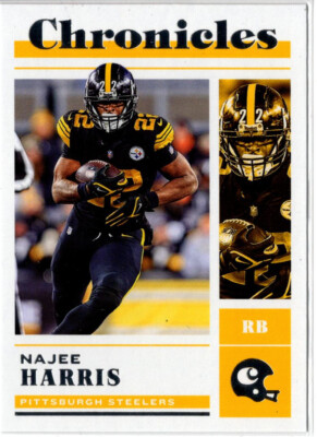 2022 Panini Chronicles Football Najee Harris No. 7 Pittsburgh Steelers
