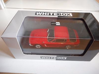 White Box Whitebox Brasinca 4200 Gt 1965 in Red on 1:43 in Box