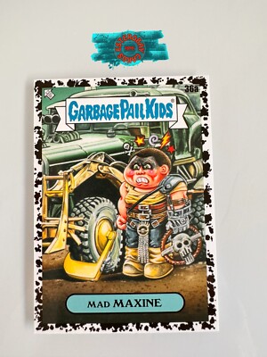 36a Mad Maxine BLACK Hole parallel Garbage Pail Kids Intergoolactic Card GPK