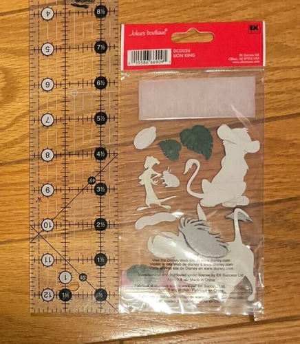 Disney+Jolee's Boutique~Simba~Pumbaa~Timon~ Dimensional Scrapbook Sticker~NIP - Picture 2 of 2