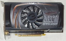 EVGA NVIDIA GeForce GTS 450 01G-P3-1352-KR 1GB GDDR5 SDRAM PCI -FOR PARTS/REPAIR